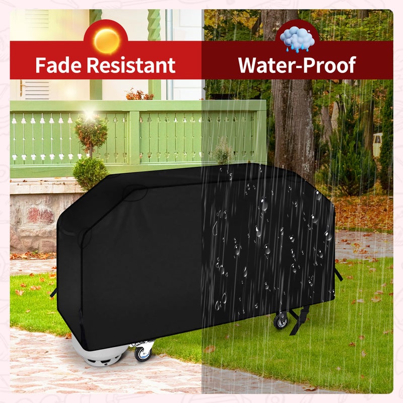 NEXCOVER Griddle Cover for Blackstone 36 Inch Griddle, Water-Proof Heavy Duty Material, Flat Top Grill Cover with Support Pole for Camp Chef 600 and More 4-Burner Griddle - Image 4